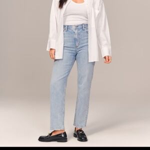 curve love the ankle straight ultra high rise